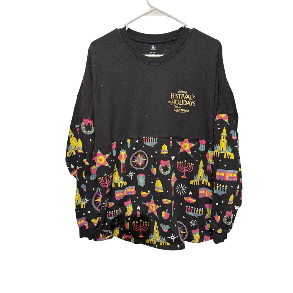 Disney California Adventure Festival of Holidays Hanukkah Spirit Jersey Size L